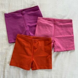Primary undershorts purple, pink, orange size 6-7